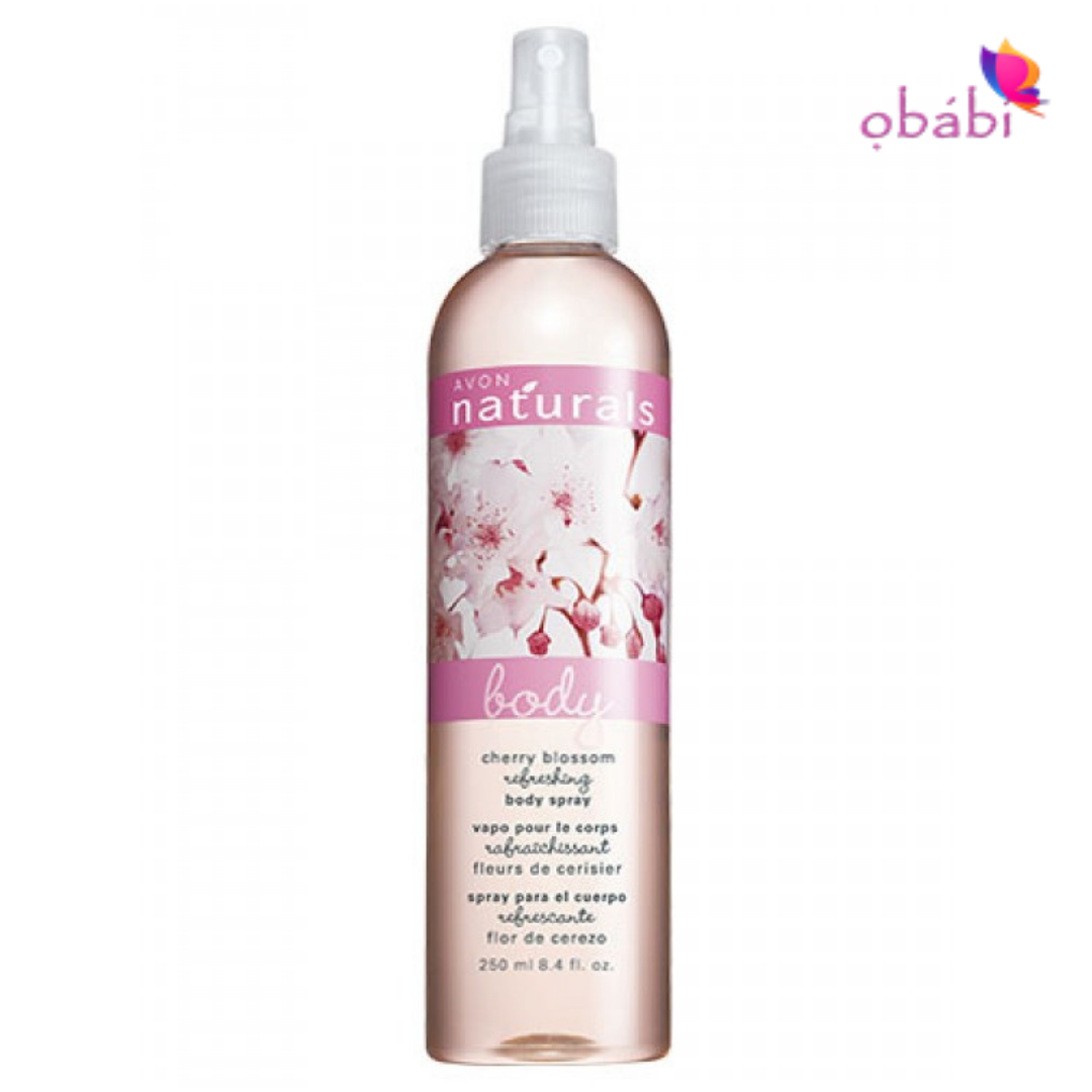 Avon Naturals Cherry Blossom Body Spray 250ml - Main Image