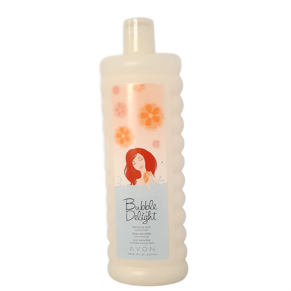 Avon Bubble Delight Sensitive Skin Bubble Bath 700ml.