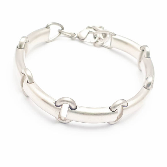 Luxe Linked Stainless Steel Bracelet