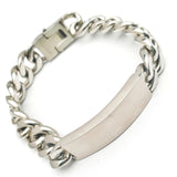 Chunky Stainless-Steel Bracelet for Men