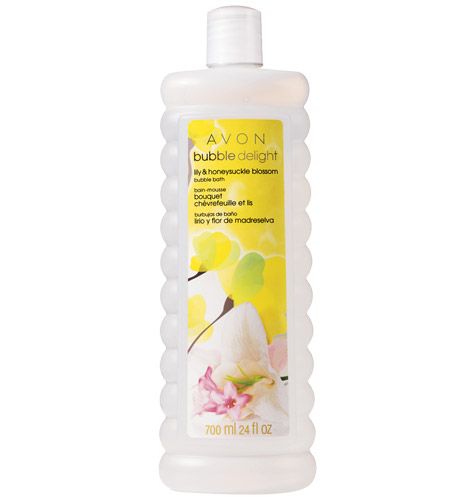 white lily bubble bath Avon Bubble Delight Lily & Honeysuckle Blossom Bubble Bath 700ml. – AVON@Obabi