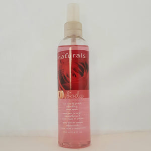 Avon Naturals Red Rose & Peach Body Spray | 250ml.