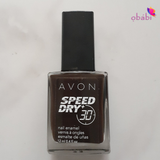 Avon Speed Dry + Nail Enamel | Express Mocha