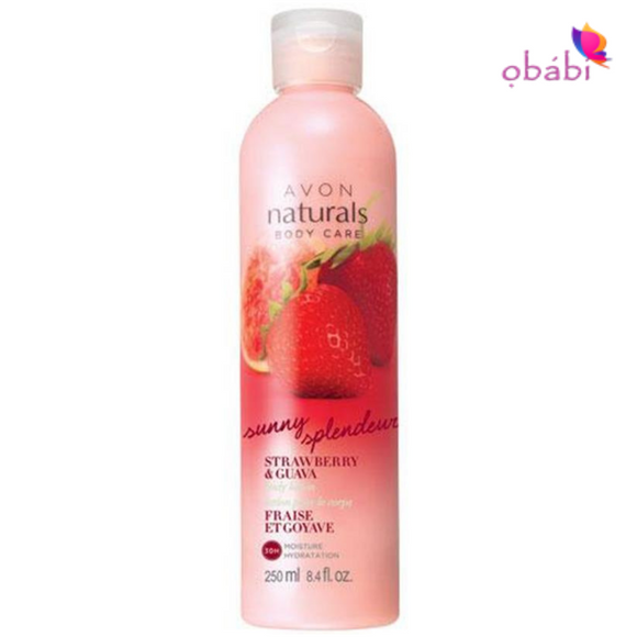 Avon Naturals Sunny Strawberry & Guava Body Lotion | 250ml