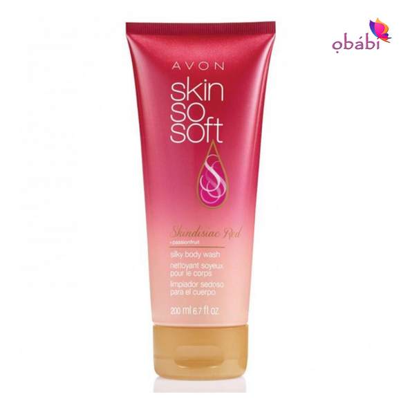 Avon Skin So Soft Skindisiac Red Silky Body Wash | 200ml