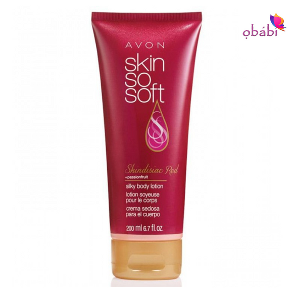 Avon Skin So Soft Skindisiac Red Silky Body Lotion | 200ml