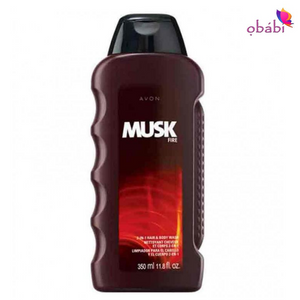 Avon Musk Fire for Men 2-in-1 Hair & Body Wash | 350ml
