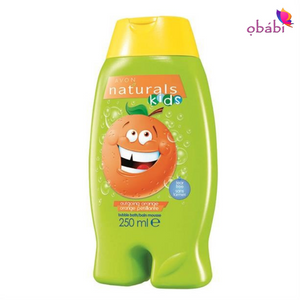 Avon Naturals Kids Outgoing Orange Body Wash & Bubble Bath 250ml