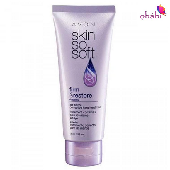 Avon Skin So Soft Firm & Restore Age-Defying Corrective Hand Treatment 75ml