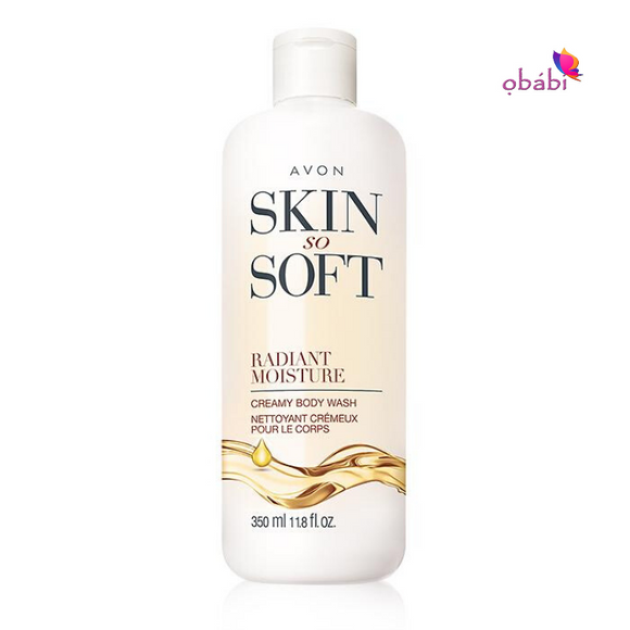 Avon Skin So Soft Radiant Moisture Creamy Body Wash 350ml