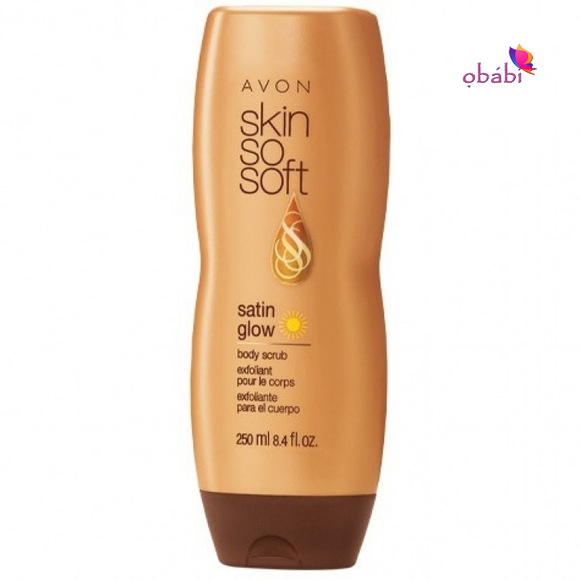 Avon Skin So Soft Satin Glow Body Scrub | 250ml