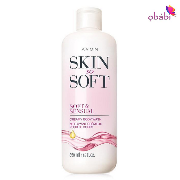 Avon Skin So Soft Soft & Sensual Creamy Body Wash 350ml