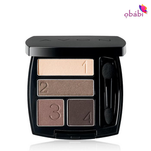 Avon True Color Eyeshadow Quad | Chocolate Sensation