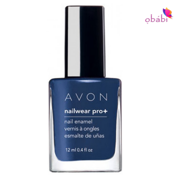 Avon Nailwear Pro+ Nail Enamel | Midnight Blue