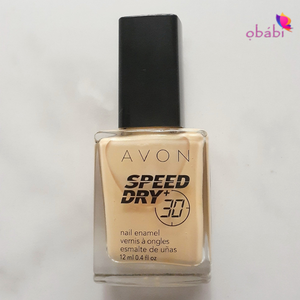 Avon Speed Dry+ Nail Enamel | Prompt and Pearly