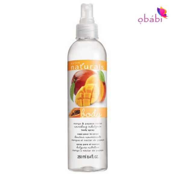 Avon Naturals Mango & Papaya Nectar Body Spray | 250ml