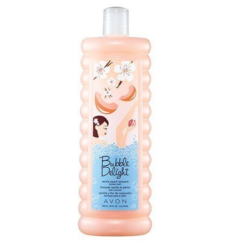 avon bubble bath white lily Avon Bubble Delight Vanilla Peach Blossom Bubble Bath