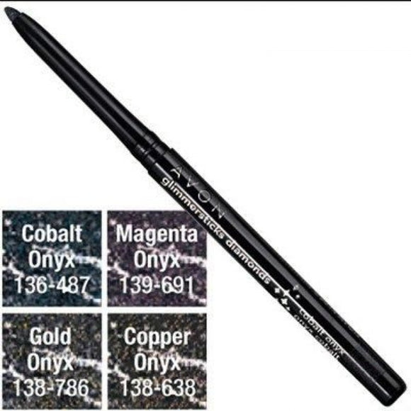 Avon Glimmersticks Diamonds Onyx Collection Eyeliner | Copper Onyx.