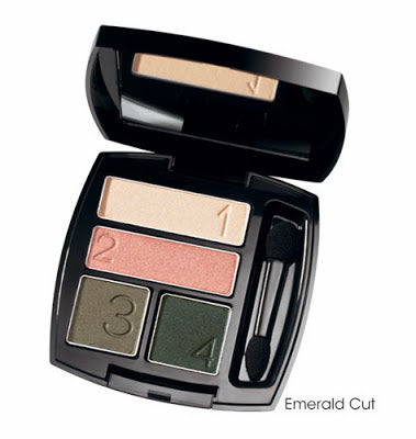 Avon True Color Eyeshadow Quad | Emerald Cut