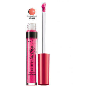 Avon Extra Lasting Lip Gloss | Constant Coral