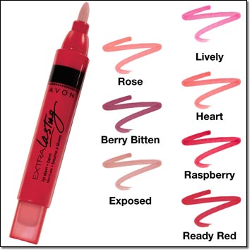 Avon Extra Lasting Lip Stain + Balm | Ready Red