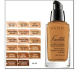 Avon Ideal Flawless Invisible Coverage Liquid Foundation | Dark Cocoa
