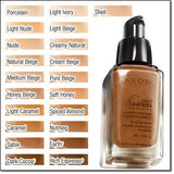 Avon Ideal Flawless Invisible Coverage Liquid Foundation | Rich Espresso