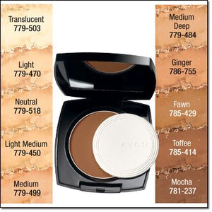 Avon Ideal Shade Pressed Powder - Translucent