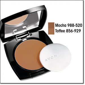 Avon Ideal Shade Pressed Powder | Mocha