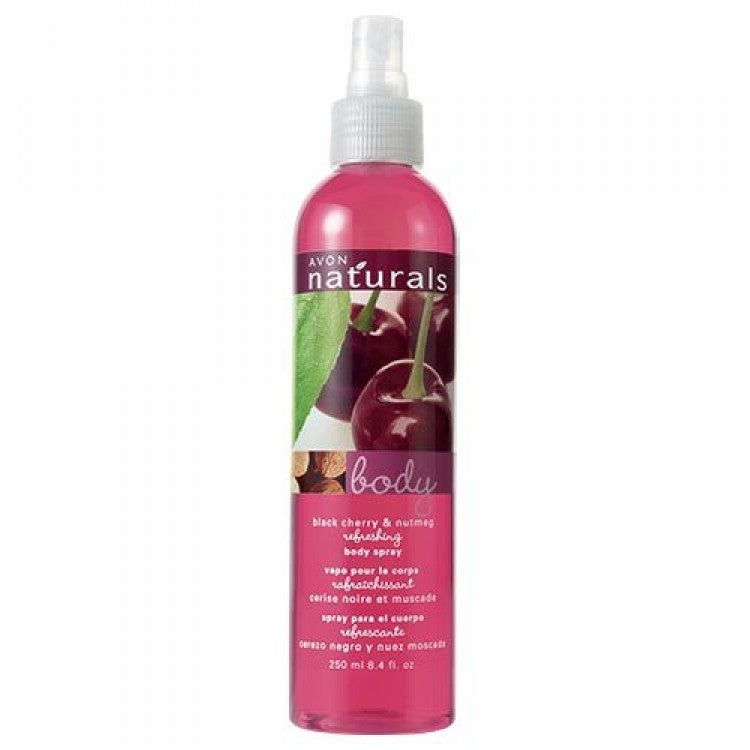 Avon Naturals Black Cherry Nutmeg Body Spray 250ml – AVON@Obabi