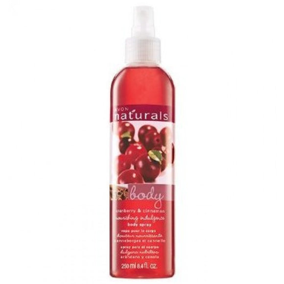 Avon Naturals Cranberry and Cinnamon Body Spray 250ml