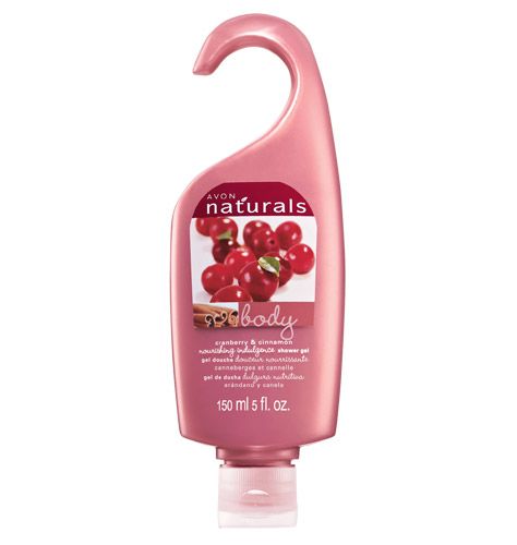 Avon Naturals Cranberry and Cinnamon Shower Gel 150ml
