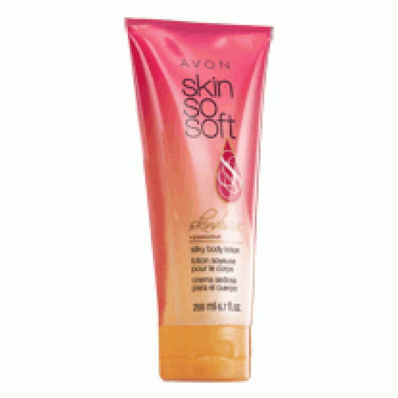Avon Skin So Soft Skindisiac with Passionfruit Silky Body Lotion   200ml