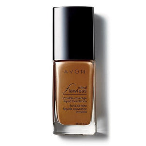 Avon Ideal Flawless Invisible Coverage Liquid Foundation | Earth
